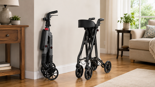 Rollator Folding Types: Front-to-Back, Side-to-Side, and Double Fold