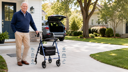 How to Choose a 4-Wheel Rollator: 11 Things to Check Before You Buy